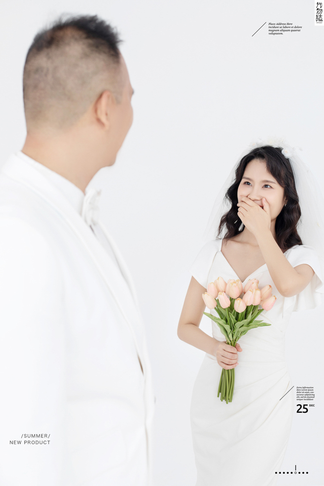 极致情绪！王雷先生李佳女士你的甜蜜婚纱照、极简棚拍、、、婚纱照