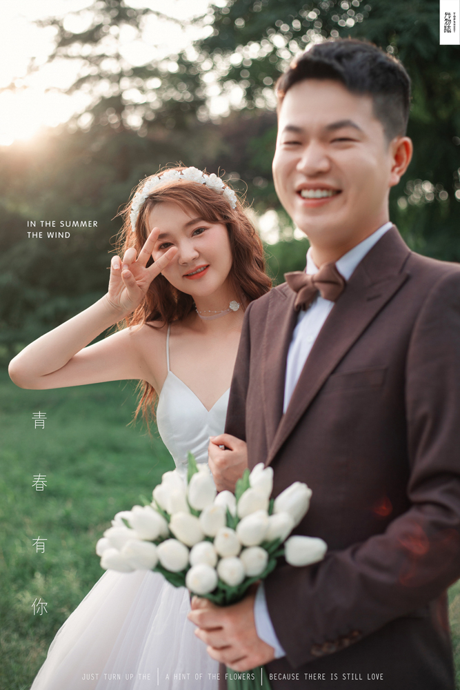 幸福感爆棚郭鹏飞先生程琳女士你的甜蜜婚纱照、中式传承、、、婚纱照