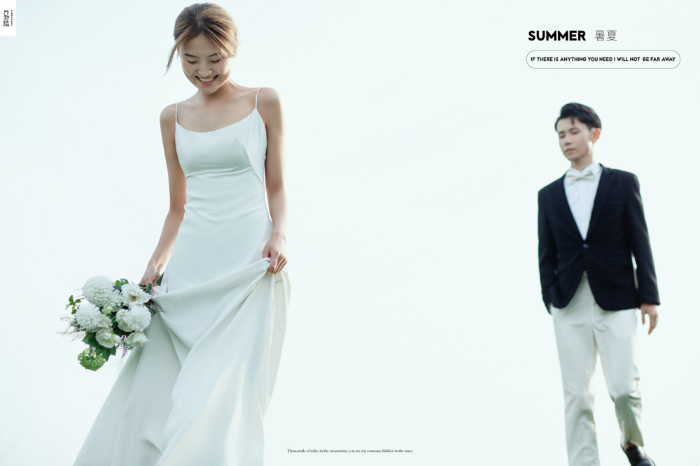 你的女孩(*^＠^*)申祎晨先生周怡女士浪漫情绪婚纱照、极简棚拍、、、婚纱照
