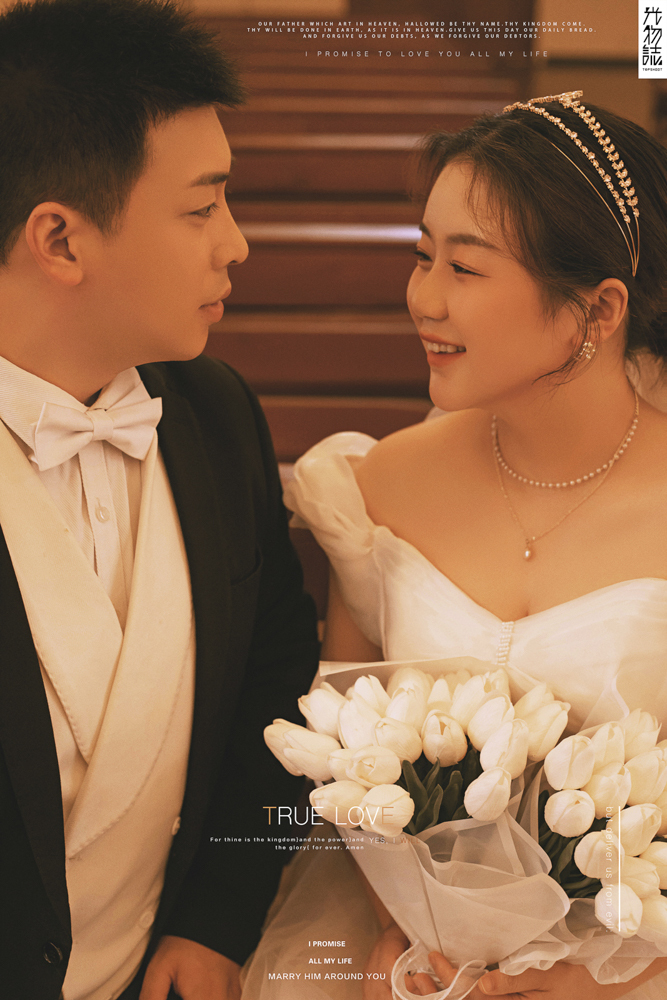 宝藏情侣~何凡先生来甜女士高定仪式感婚纱照、极简棚拍、、、婚纱照