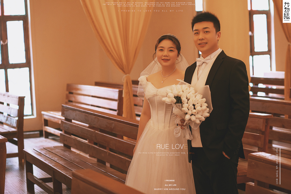 宝藏情侣~何凡先生来甜女士高定仪式感婚纱照、极简棚拍、、、婚纱照