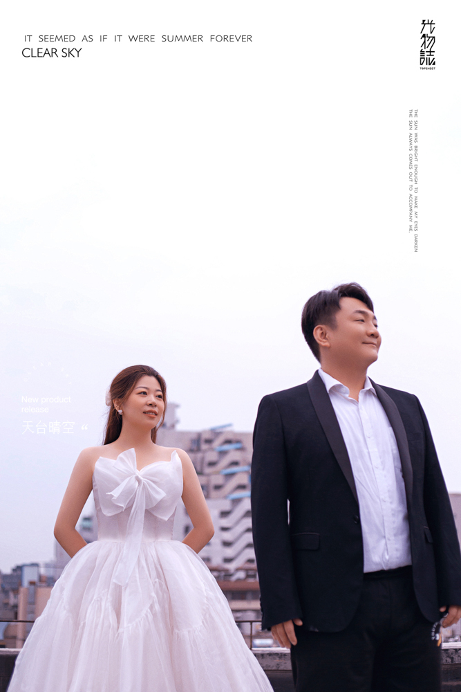 幸福感爆棚张鹏斌先生黄欣女士你的甜蜜婚纱照、极简棚拍、、、婚纱照