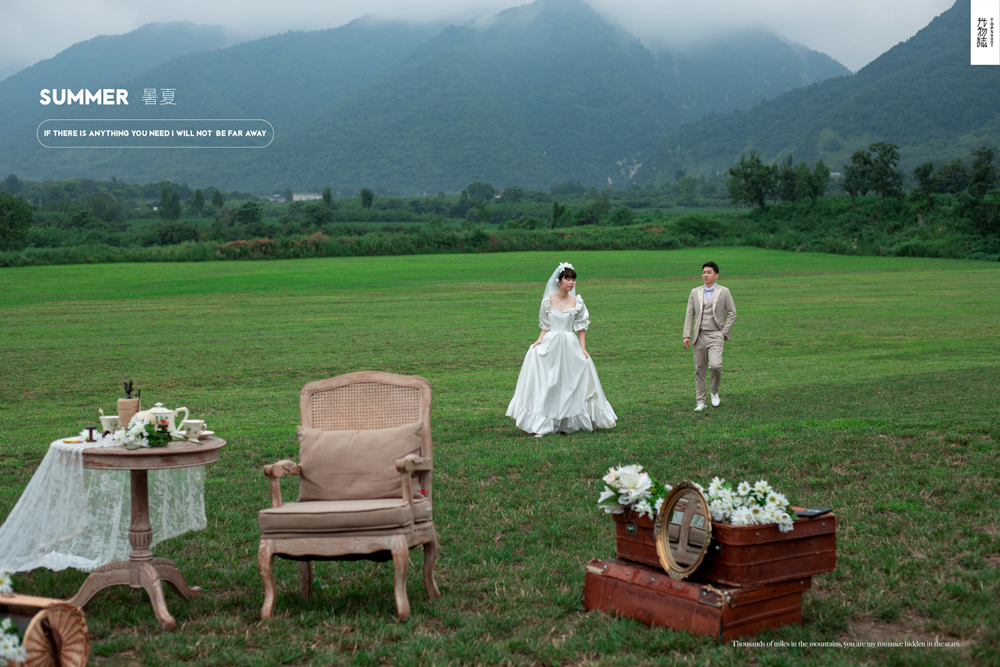 看一点小甜蜜~李鹏先生李静瑶女士森系ins风婚纱照、中式传承、、、婚纱照