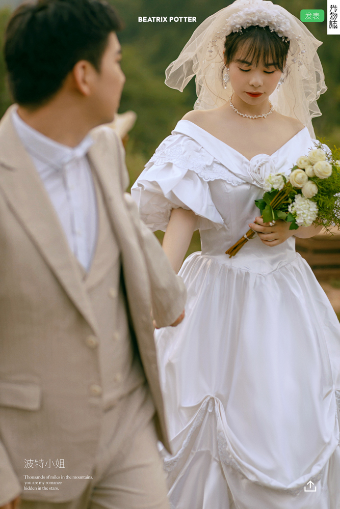 极致情绪！马泽文先生孙欣楠女士你的甜蜜婚纱照、怀旧复古、、、婚纱照