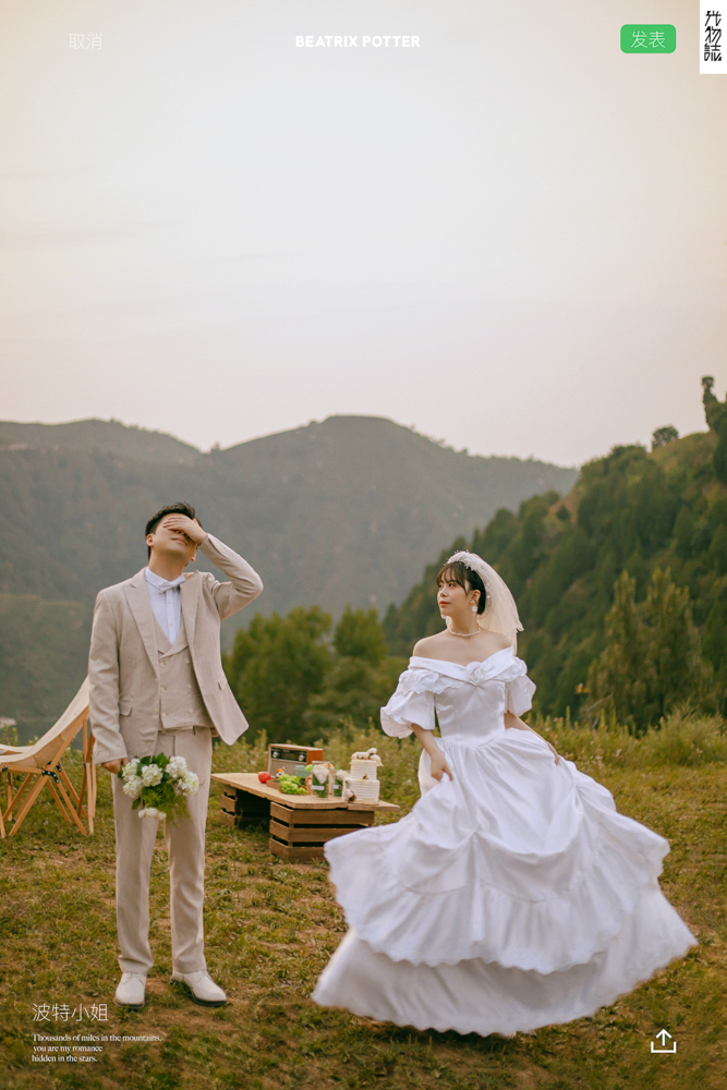 极致情绪！马泽文先生孙欣楠女士你的甜蜜婚纱照、怀旧复古、、、婚纱照