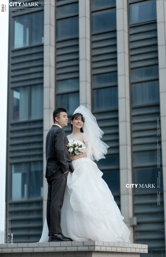 炒鸡甜~郑胜海先生项婷婷女士又年轻，又有爱婚纱照、怀旧复古、、、婚纱照