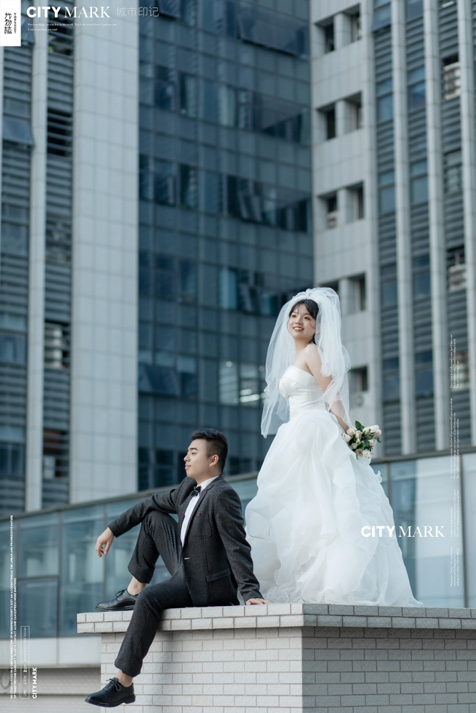 炒鸡甜~郑胜海先生项婷婷女士又年轻，又有爱婚纱照、怀旧复古、、、婚纱照