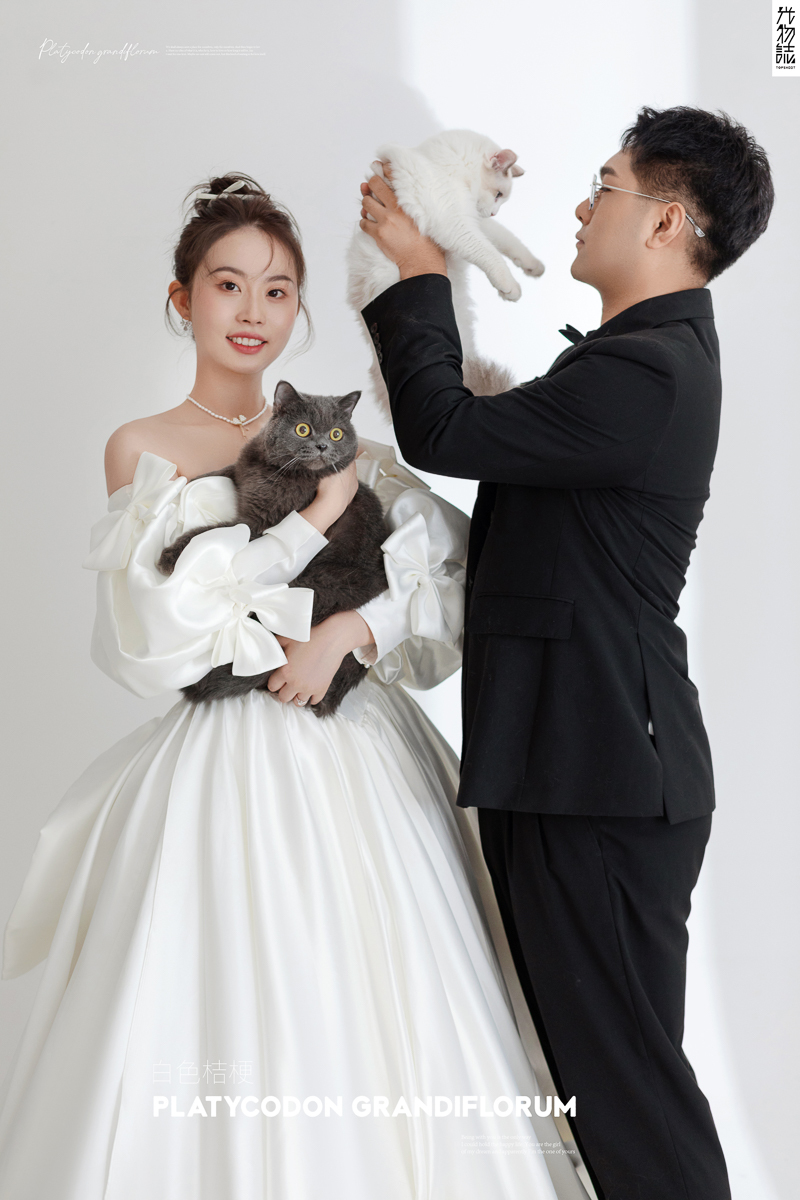 美到想哭1551杨希子先生刘倩茹女士高定仪式感婚纱照、极简棚拍、、、婚纱照