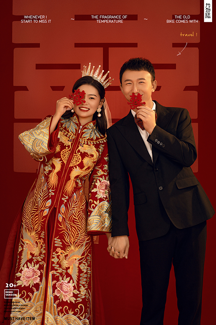 极致情绪！柳金奎先生曹丹女士幸福感婚纱照、极简棚拍、、、婚纱照