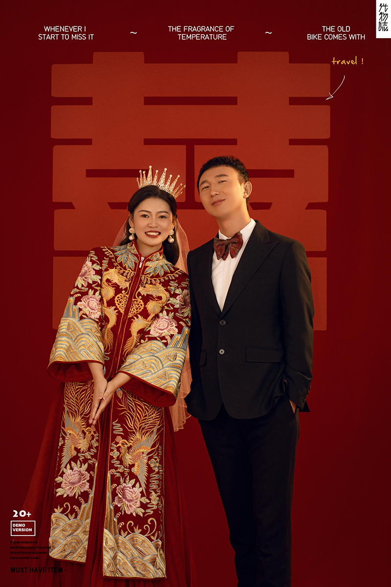极致情绪！柳金奎先生曹丹女士幸福感婚纱照、极简棚拍、、、婚纱照