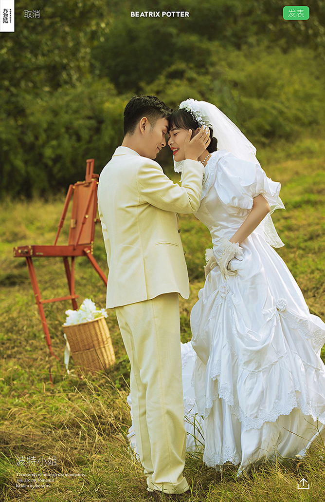 炒鸡甜~胡凯伦先生赵雨女士甜蜜新鲜式婚纱照、电影纪实、、、婚纱照