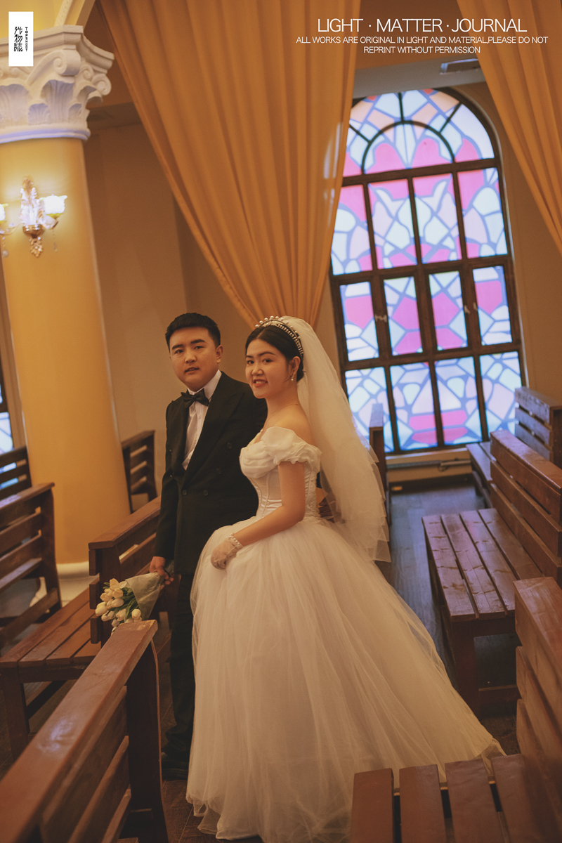 极致情绪！唐博先生李洁女士高定仪式感婚纱照、极简棚拍、、、婚纱照