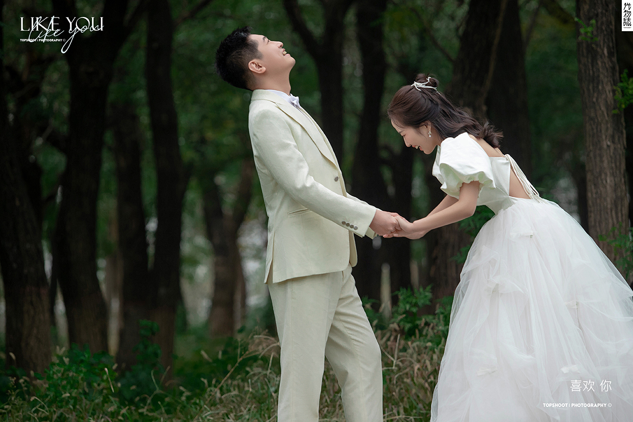 炒鸡甜~王靖元先生贺佳女士你的甜蜜婚纱照、怀旧复古、、、婚纱照