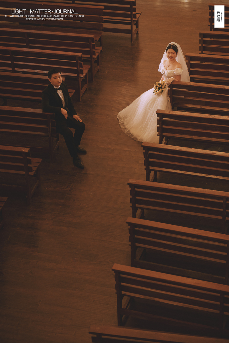 极致情绪！唐博先生李洁女士高定仪式感婚纱照、极简棚拍、、、婚纱照