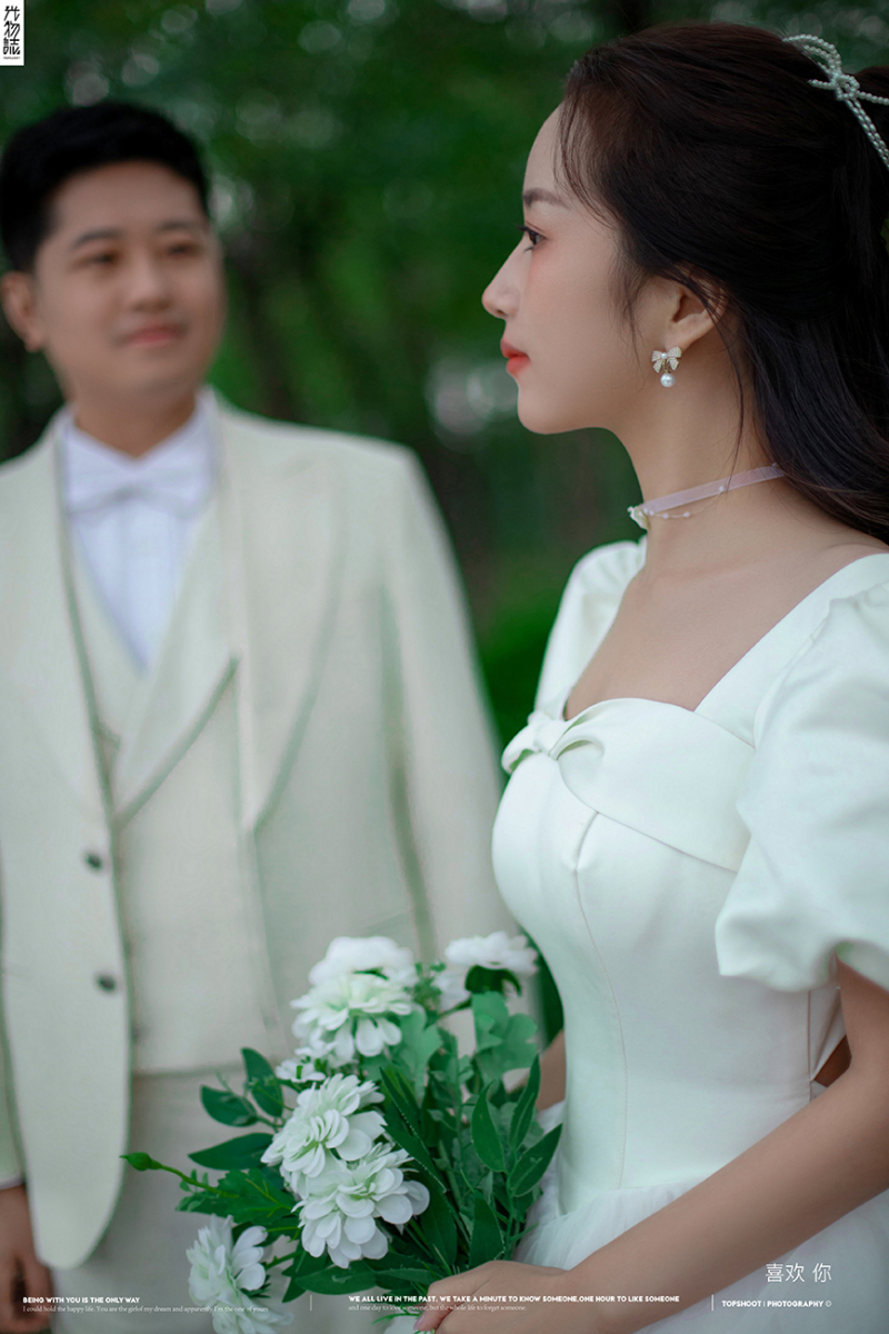 炒鸡甜~王靖元先生贺佳女士你的甜蜜婚纱照、怀旧复古、、、婚纱照