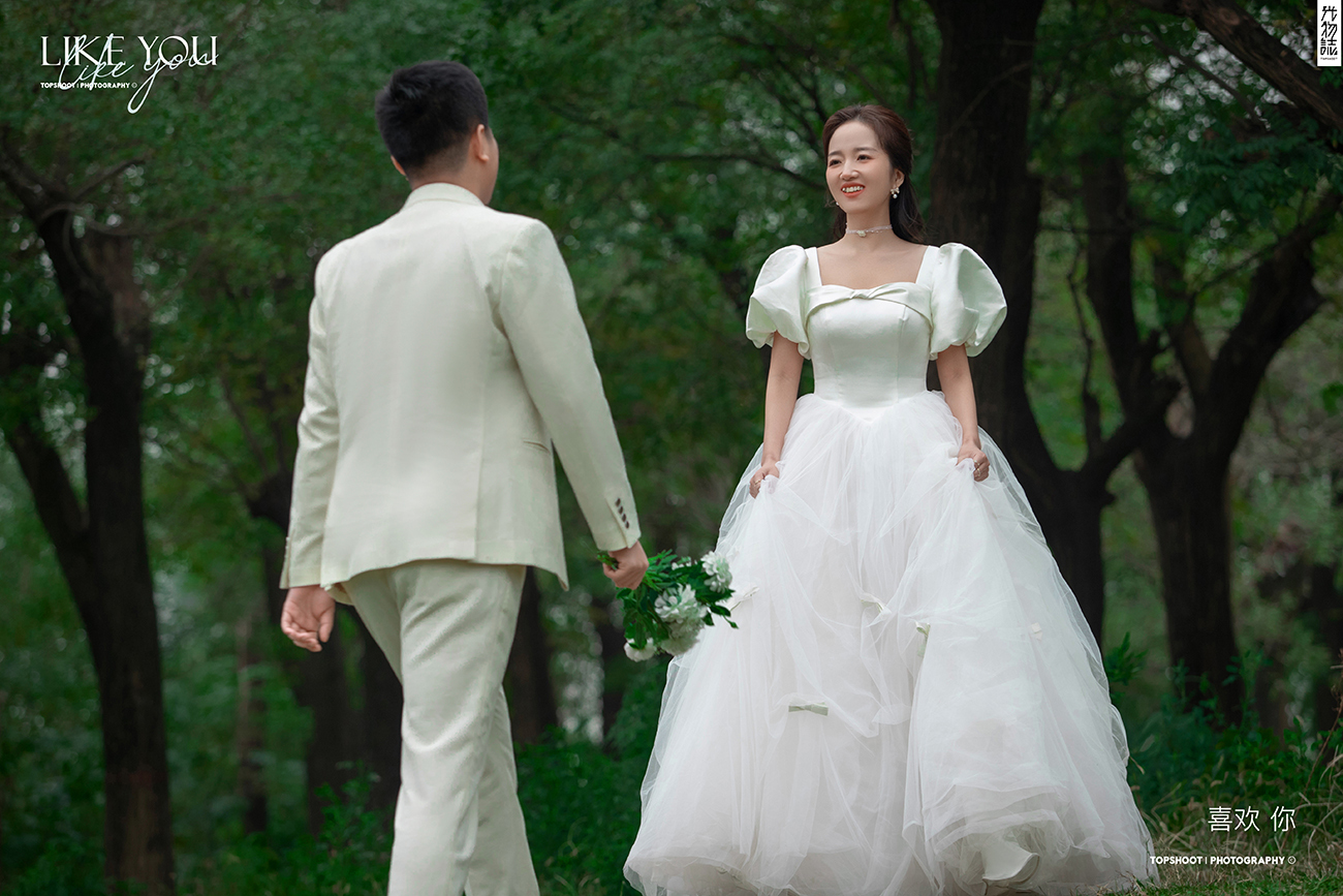 炒鸡甜~王靖元先生贺佳女士你的甜蜜婚纱照、怀旧复古、、、婚纱照