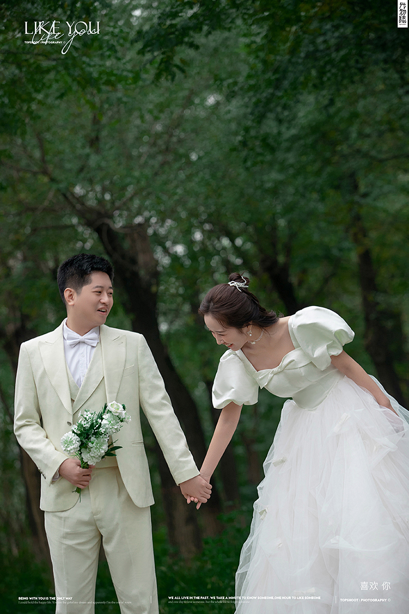 炒鸡甜~王靖元先生贺佳女士你的甜蜜婚纱照、怀旧复古、、、婚纱照