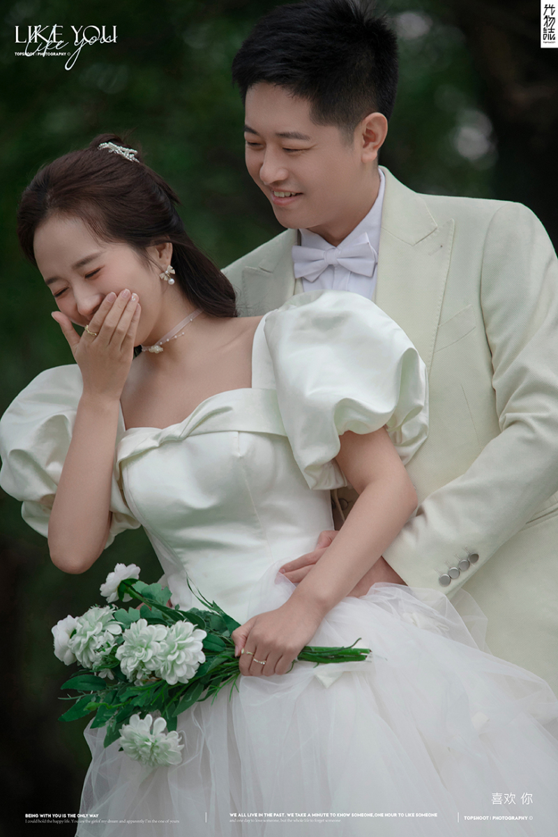 炒鸡甜~王靖元先生贺佳女士你的甜蜜婚纱照、怀旧复古、、、婚纱照