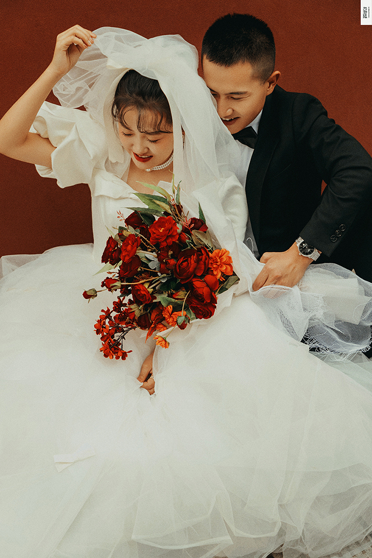 太太太太可了~~！寇泽飞先生齐树洁女士甜蜜新鲜式婚纱照、怀旧复古、、、婚纱照