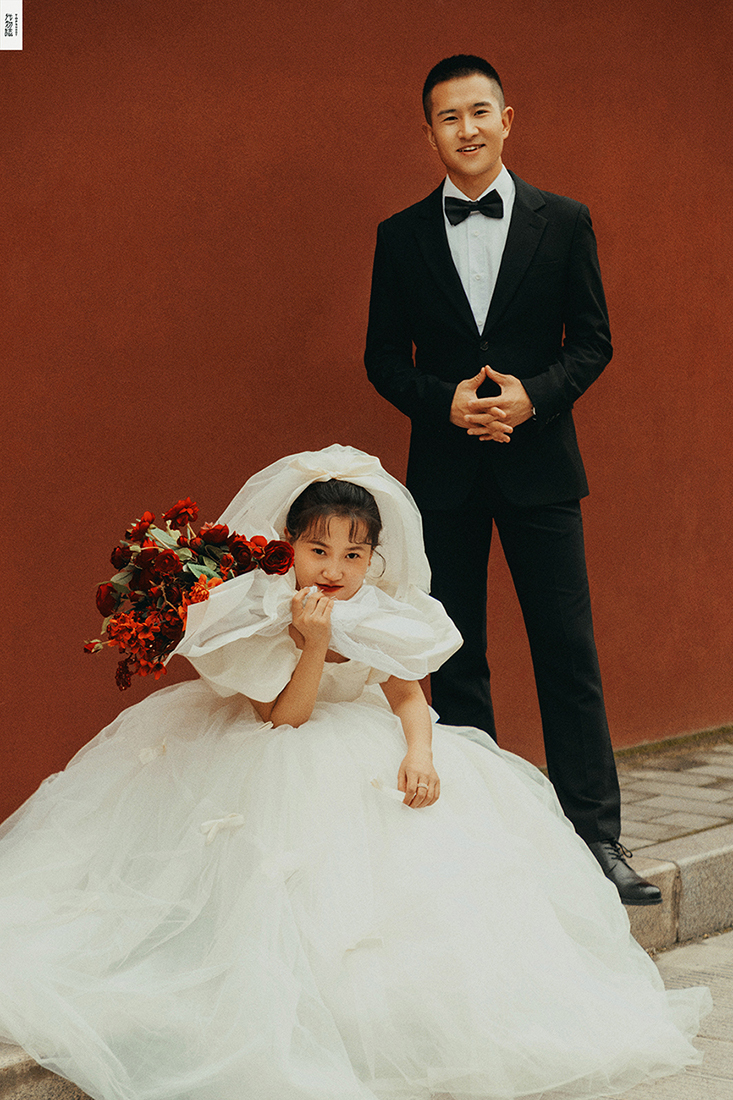 太太太太可了~~！寇泽飞先生齐树洁女士甜蜜新鲜式婚纱照、怀旧复古、、、婚纱照