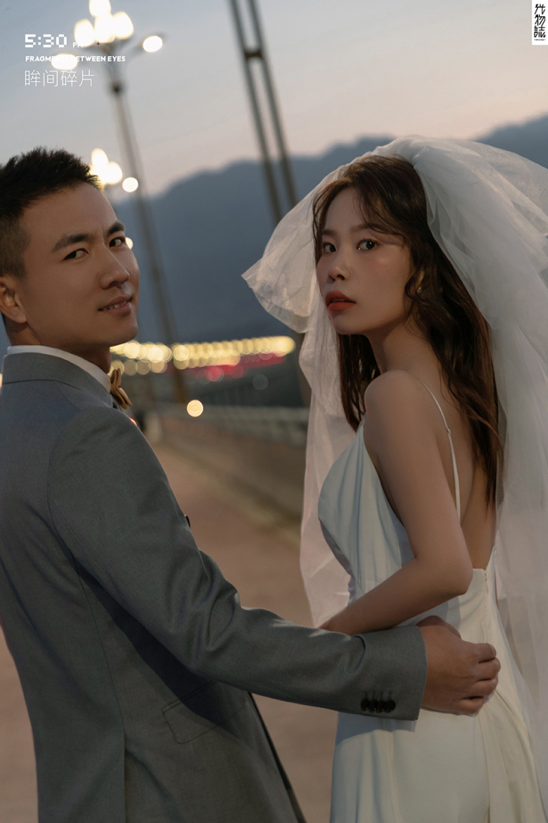 极致情绪！芦玉刚先生齐琦女士唯美浪漫婚纱照、电影纪实、、、婚纱照