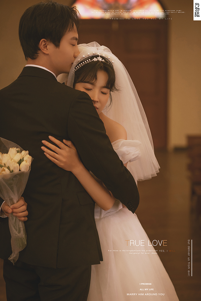 极致情绪！张栋先生高艳女士高定仪式感婚纱照、物誌生活  氛围森系、、、婚纱照