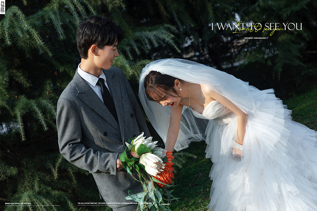 炒鸡甜~张泽先生王苹女士森系ins风婚纱照、电影纪实、、、婚纱照