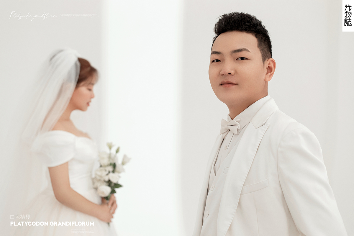 炒鸡甜~黄林先生汤钦钦女士你的甜蜜婚纱照、极简棚拍、、、婚纱照