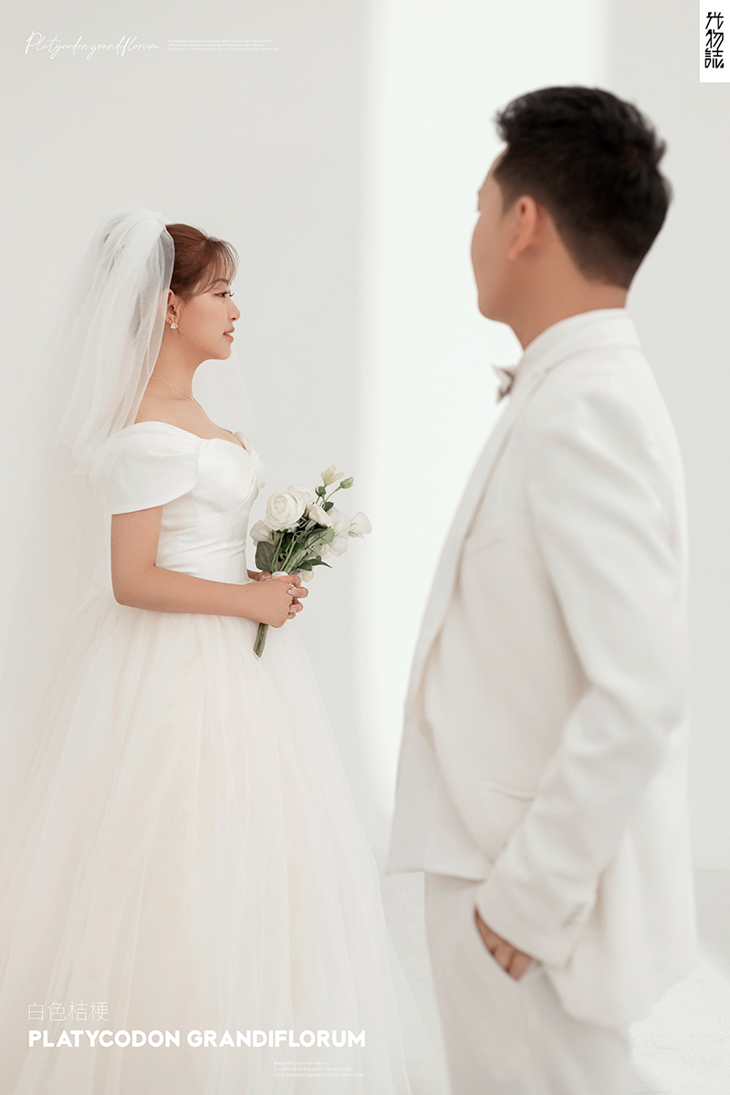 炒鸡甜~黄林先生汤钦钦女士你的甜蜜婚纱照、极简棚拍、、、婚纱照