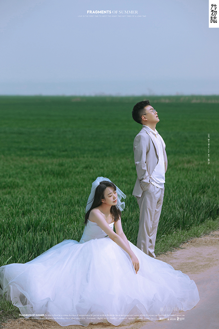 极致情绪！安亚坤先生虢文欢女士青春印记婚纱照、氛围森系、、、婚纱照