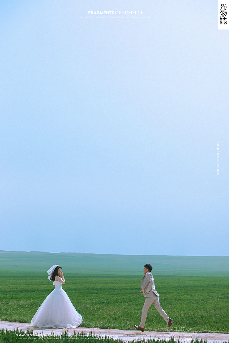 极致情绪！安亚坤先生虢文欢女士青春印记婚纱照、氛围森系、、、婚纱照