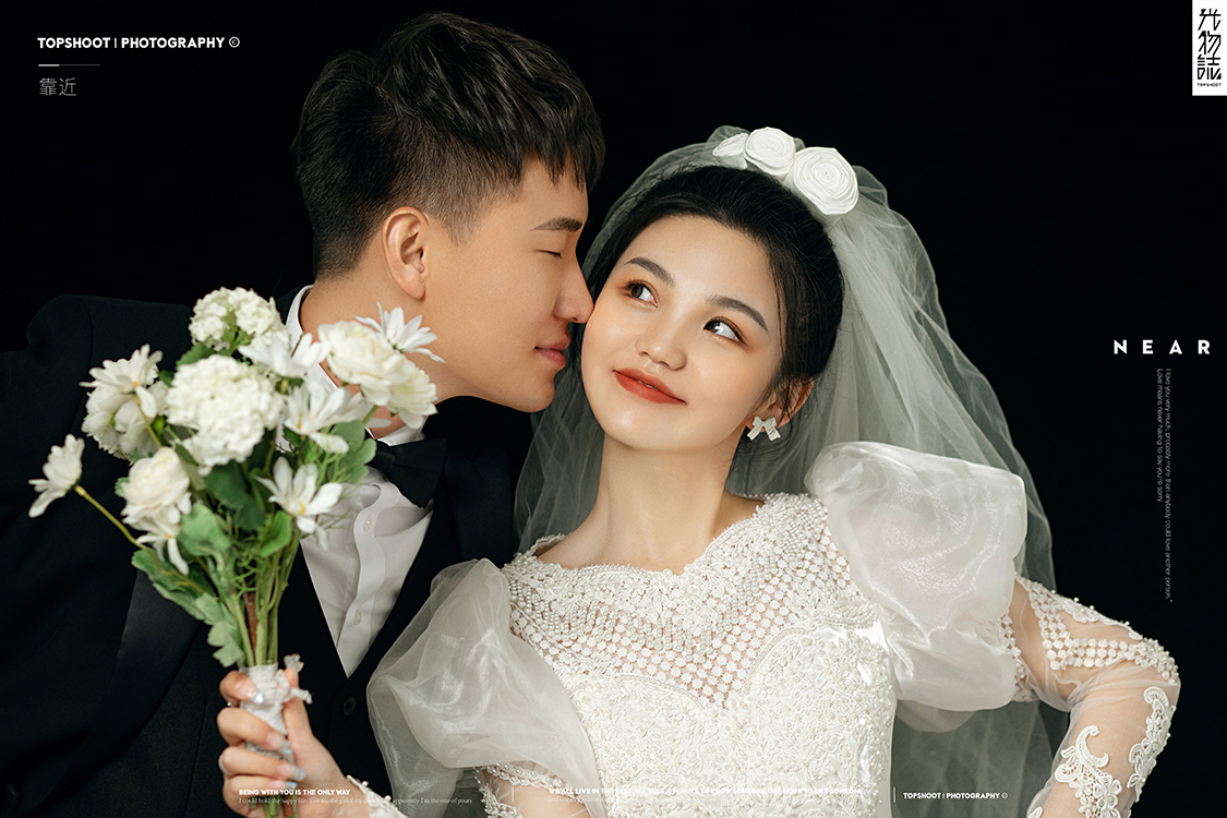 炒鸡甜~王敬乐先生杨怡晨女士你的甜蜜婚纱照、极简棚拍、、、婚纱照