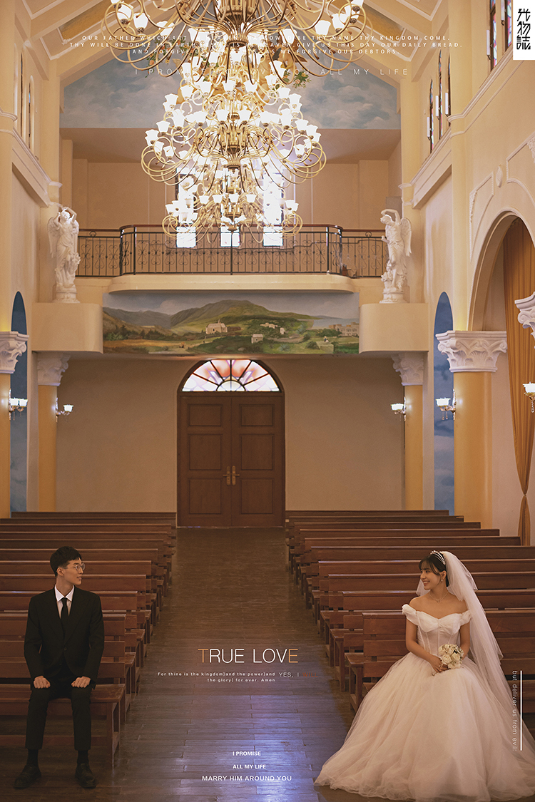 炒鸡甜~鲁煜先生温娜女士你的甜蜜婚纱照、氛围森系、、、婚纱照