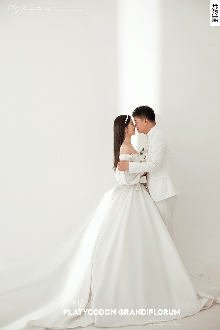 极致情绪！郭宇先生王璐女士高定仪式感婚纱照、极简棚拍、、、婚纱照