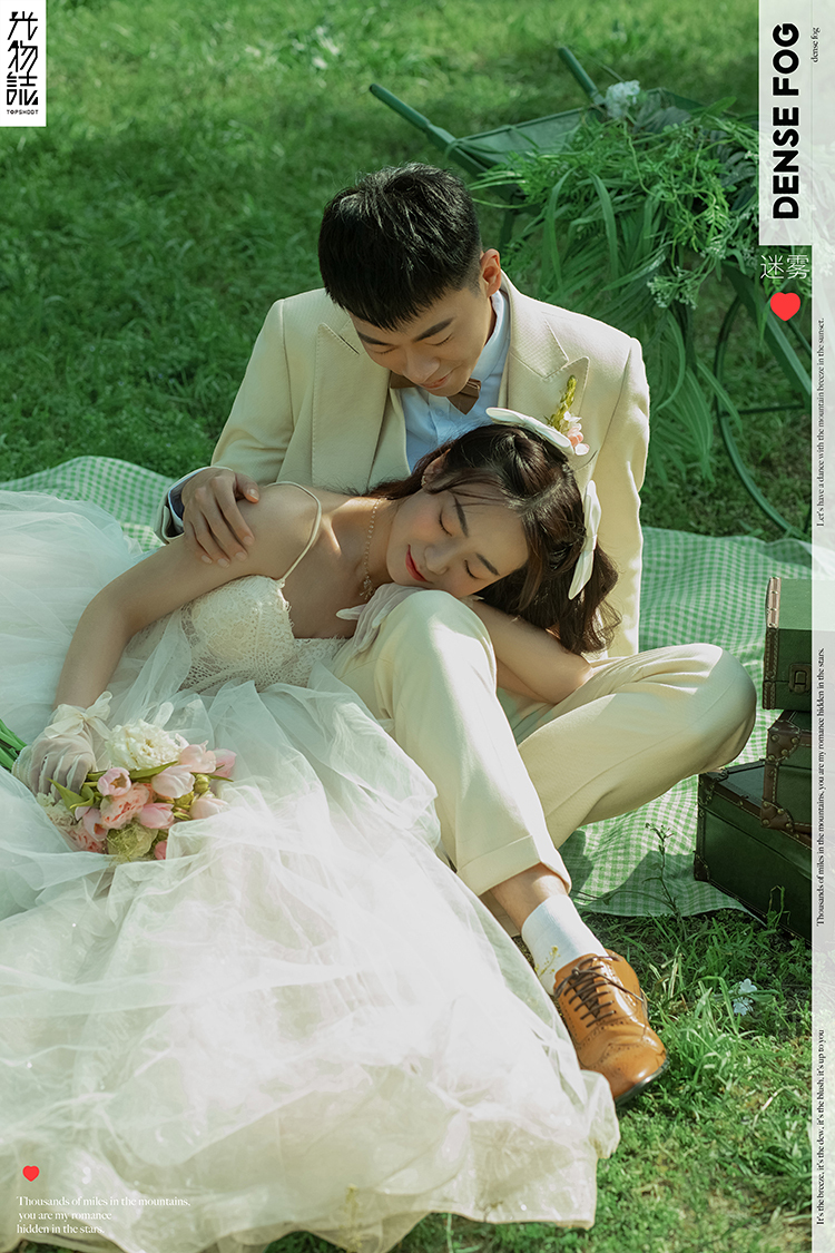 极致情绪！荀奕珲先生张晓敏女士青春印记婚纱照、氛围森系、、、婚纱照