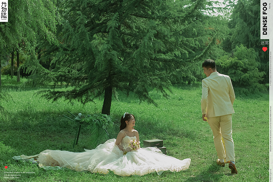 极致情绪！荀奕珲先生张晓敏女士青春印记婚纱照、氛围森系、、、婚纱照