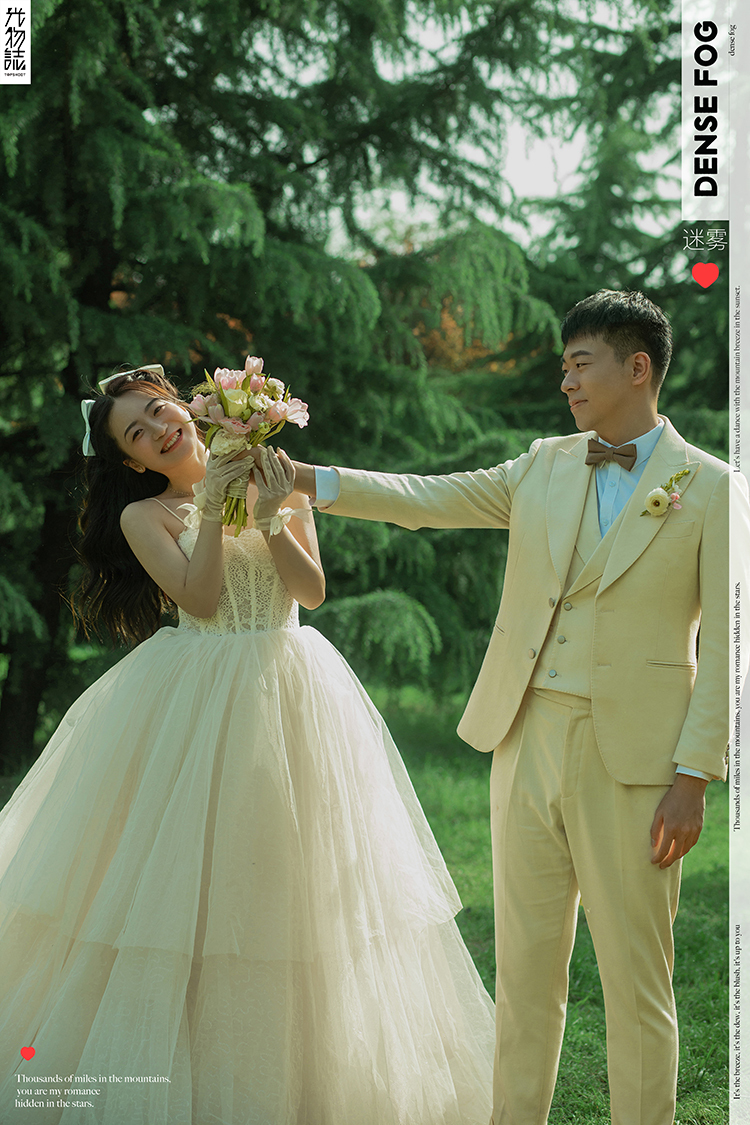 极致情绪！荀奕珲先生张晓敏女士青春印记婚纱照、氛围森系、、、婚纱照