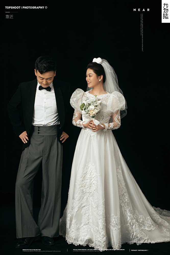 极致情绪！麻森先生徐灵书女士青春印记婚纱照、极简棚拍、、、婚纱照