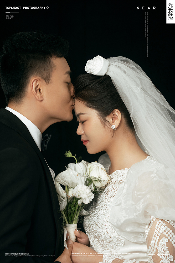 极致情绪！麻森先生徐灵书女士青春印记婚纱照、极简棚拍、、、婚纱照