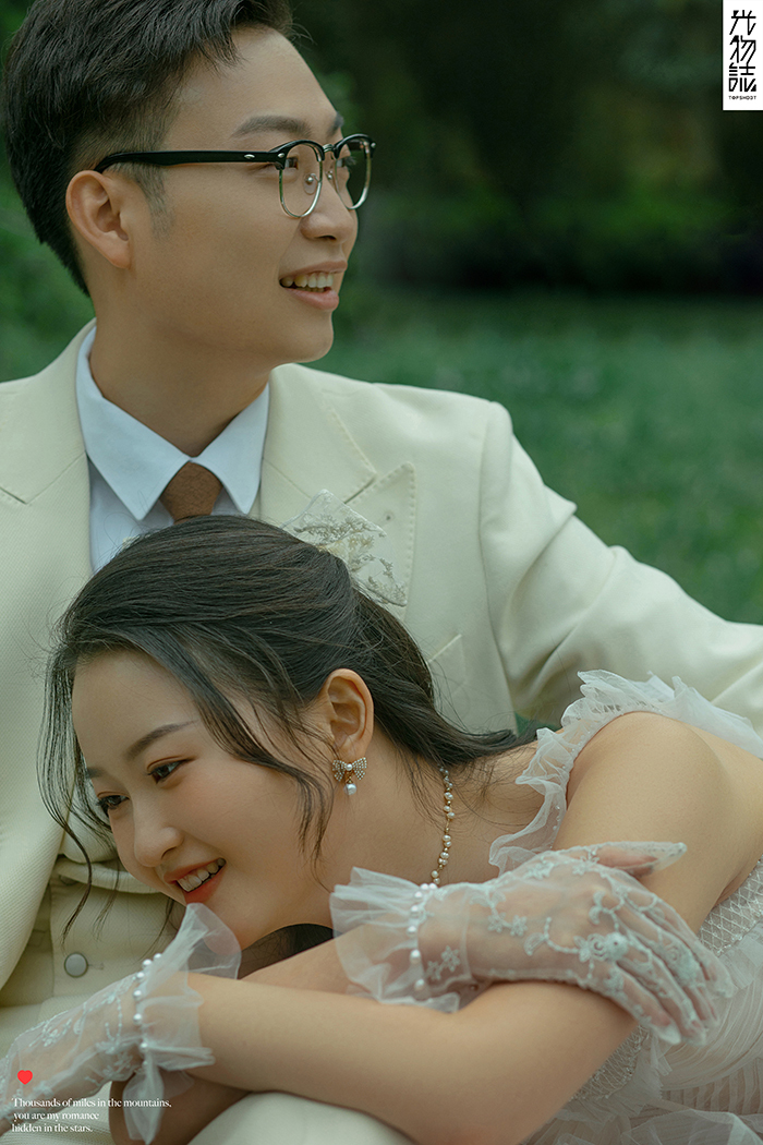 极致情绪！郝裕伟先生周蜜女士青春印记婚纱照、氛围森系、、、婚纱照