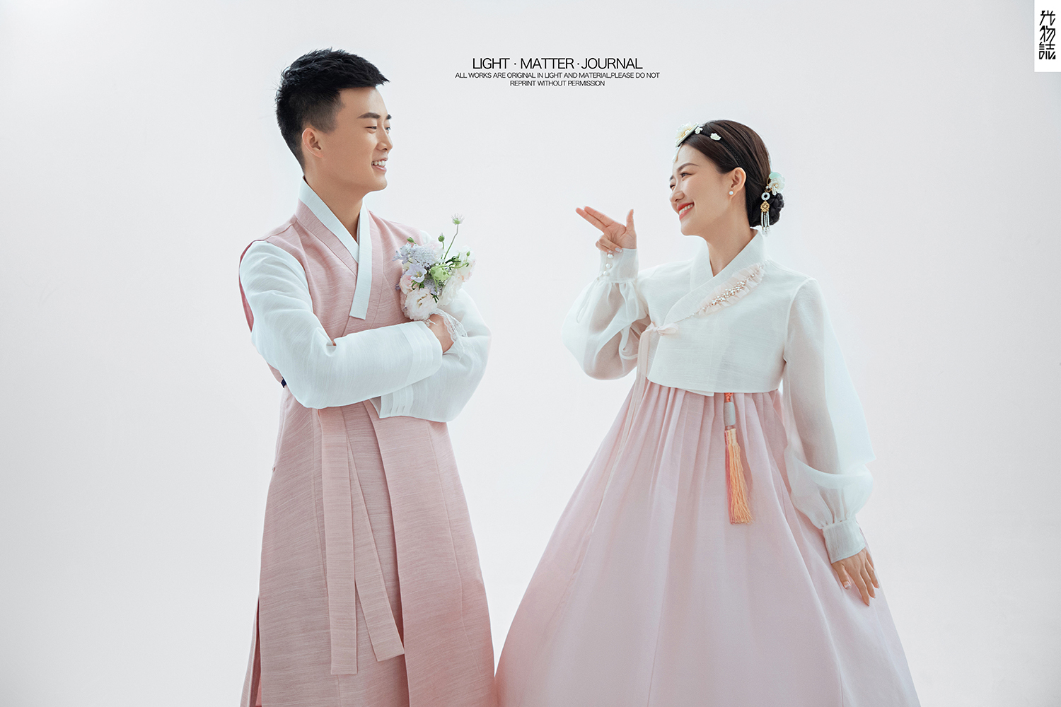 炒鸡甜~刘春旺先生金香梅女士你的甜蜜婚纱照、极简棚拍、、、婚纱照