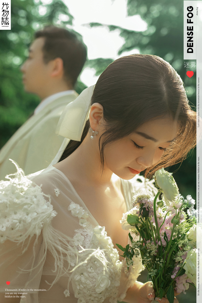 白翔宇先生康泽宇女士甜美系婚纱照、极简棚拍、、、婚纱照