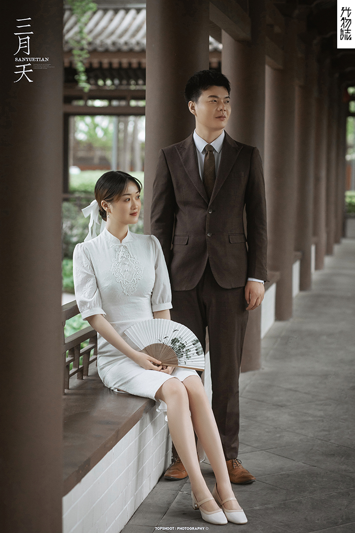 今日婚纱OOTD.杨彦辉先生王东海女士甜蜜新鲜式婚纱照、物誌生活  怀旧复古、、、婚纱照