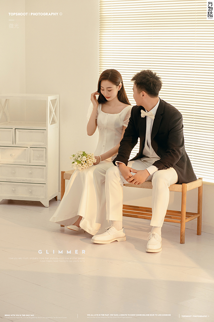 恋爱日记*王帅先生王菲女士甜蜜新鲜式婚纱照、极简棚拍、、、婚纱照