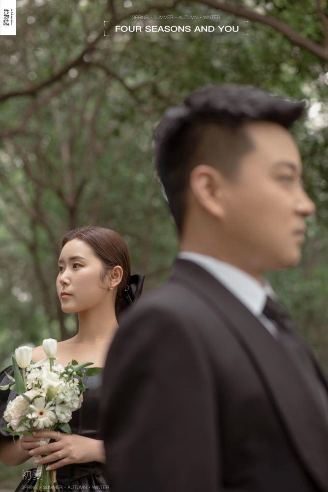 极致情绪！李阳先生张晨露女士简约高级感婚纱照、极简棚拍、、、婚纱照