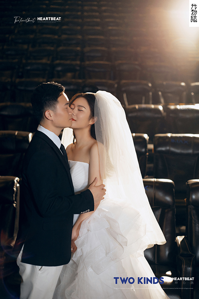 爱情电影。饶垚女士甜蜜新鲜式婚纱照、氛围森系、、、婚纱照