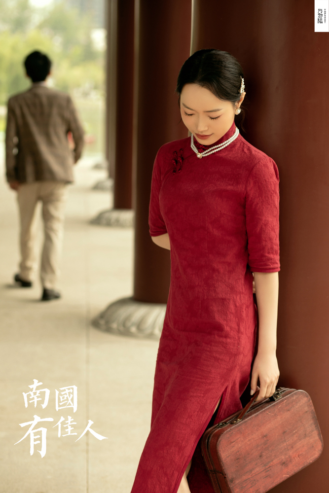 美到心里~ 李浩然先生冯瑞鑫女士复古民国风婚纱照、极简棚拍、、、婚纱照