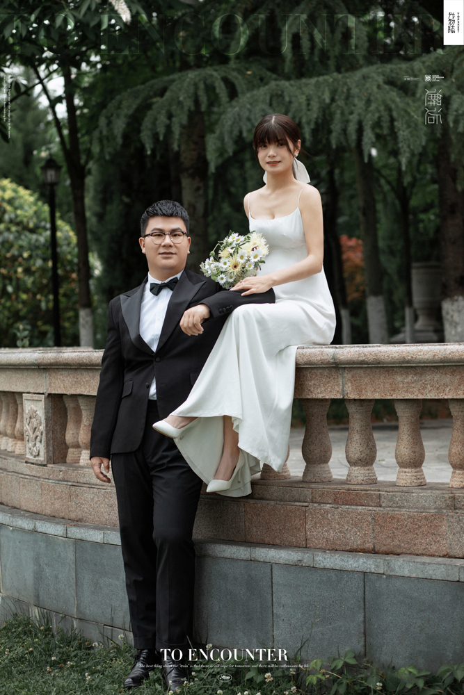 看一点小甜蜜~储秦先生高敏女士清新自然婚纱照、物誌生活、、、婚纱照