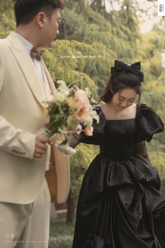 极致情绪！刘柯先生李梦凡女士青春印记婚纱照、物誌生活  中式传承、、、婚纱照