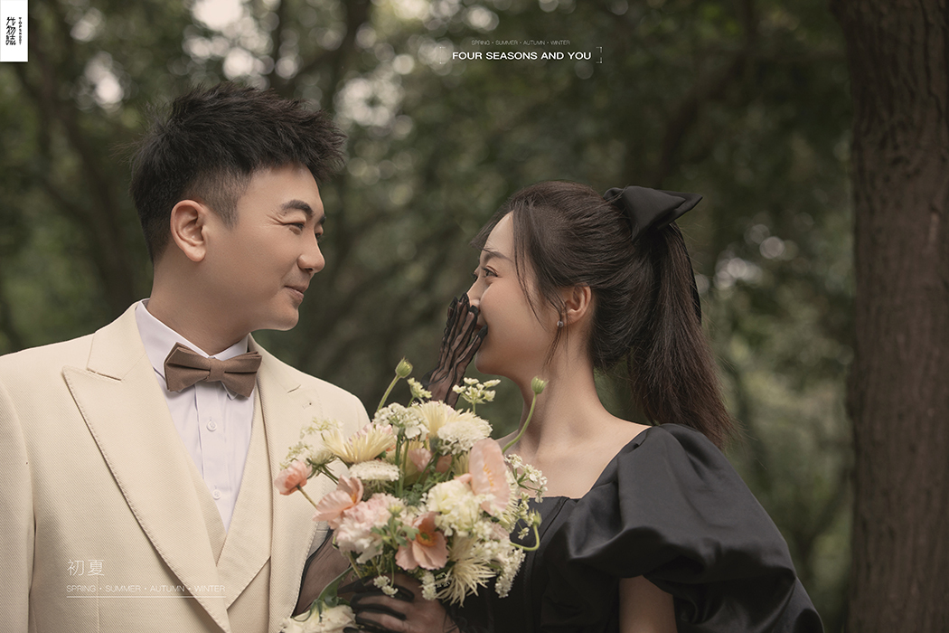 极致情绪！刘柯先生李梦凡女士青春印记婚纱照、物誌生活  中式传承、、、婚纱照